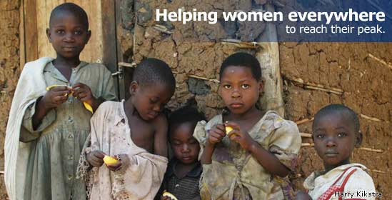 Helping women everywhere to reach their peak