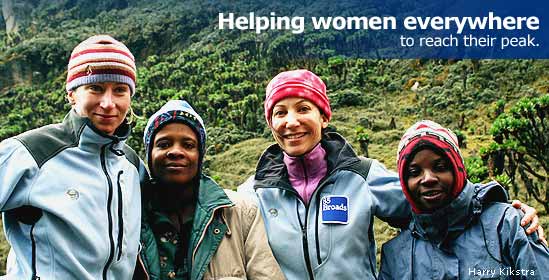 Helping women everywhere to reach their peak