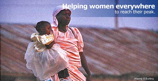 Helping women everywhere to reach their peak