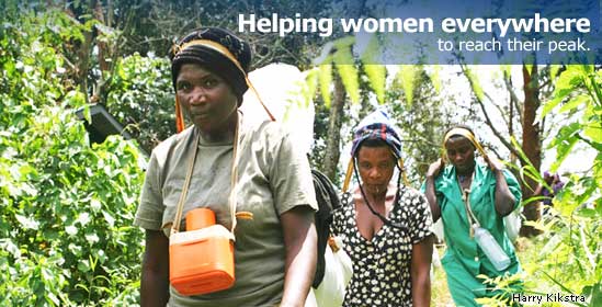 Helping women everywhere to reach their peak