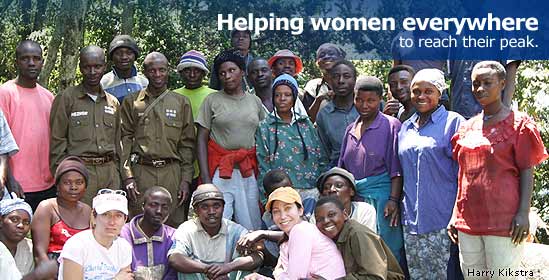 Helping women everywhere to reach their peak